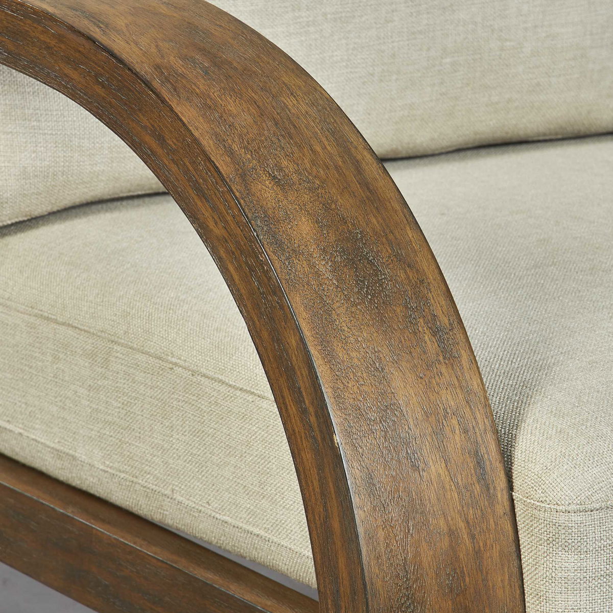 Bedrich Wooden Accent Chair, by Uttermost, 30" width x 34" height x 30.75" depth View 8