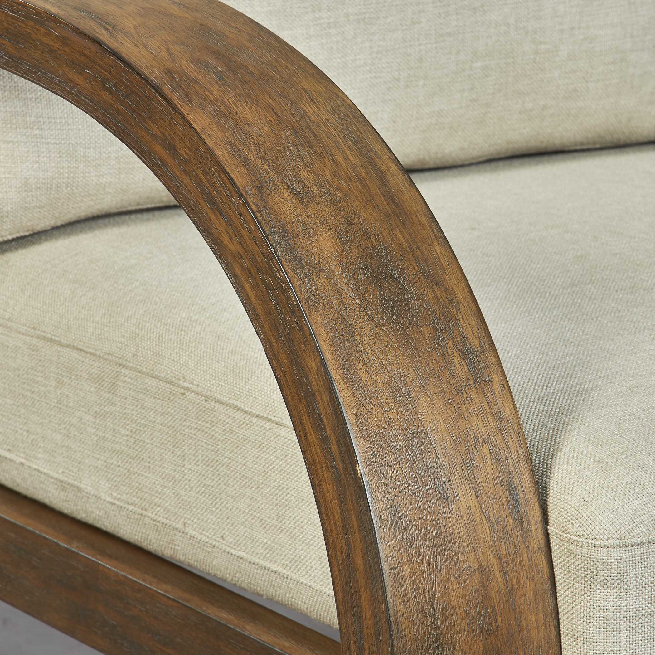 Bedrich Wooden Accent Chair large image 