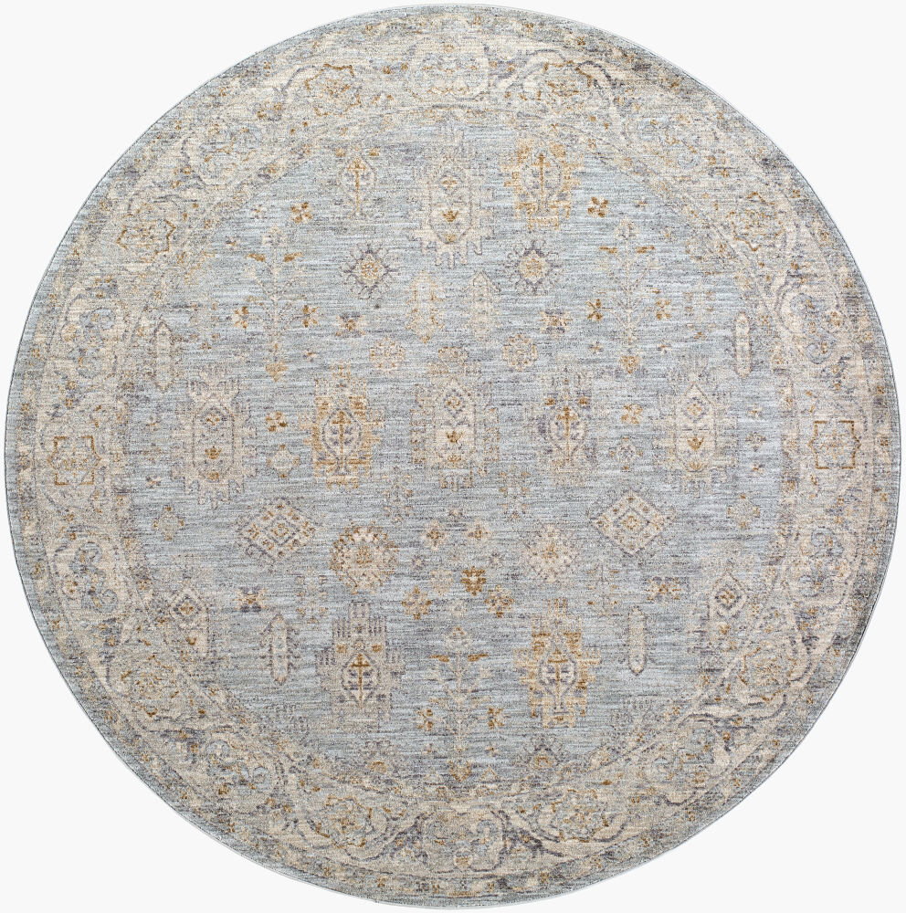 Avant Garde Machine Woven Rug, by Surya, 6'6.74" length x 6'6.74" width