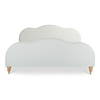 Jacqueline Queen Bed Cream, by Moe's Home, 65" width x 49.6" height x 89.8" depth thumbnail 1