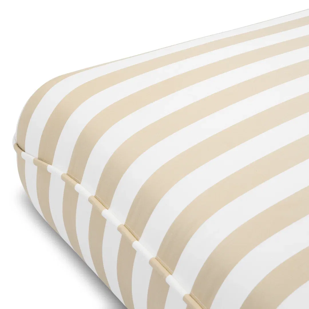 Outdoor Pouf Relax Florent Beige large image 