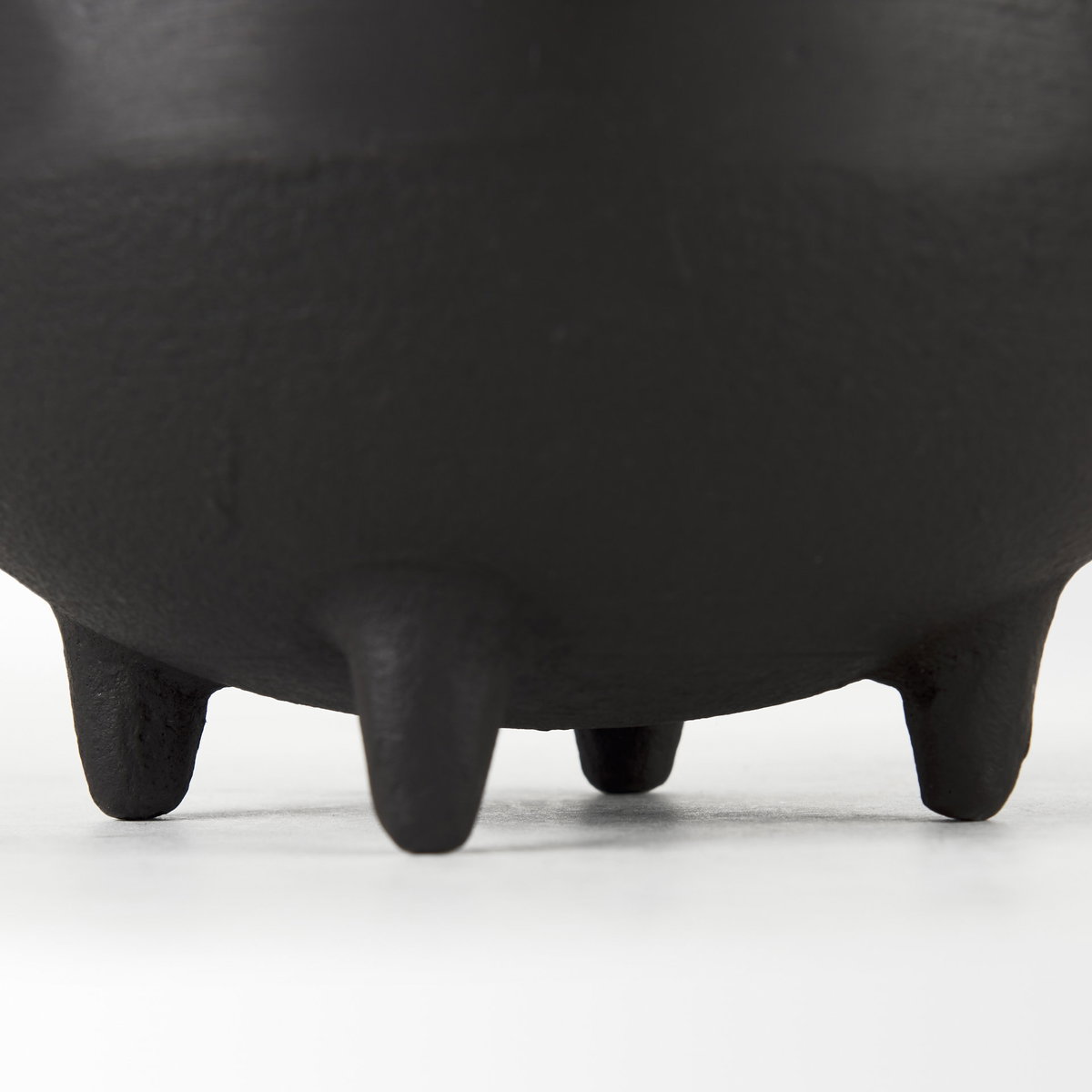 Cyrus Black Spherical Vase Decorative Object, by Mercana, 9.45" length x 5.51" width x 5.51" height View 13