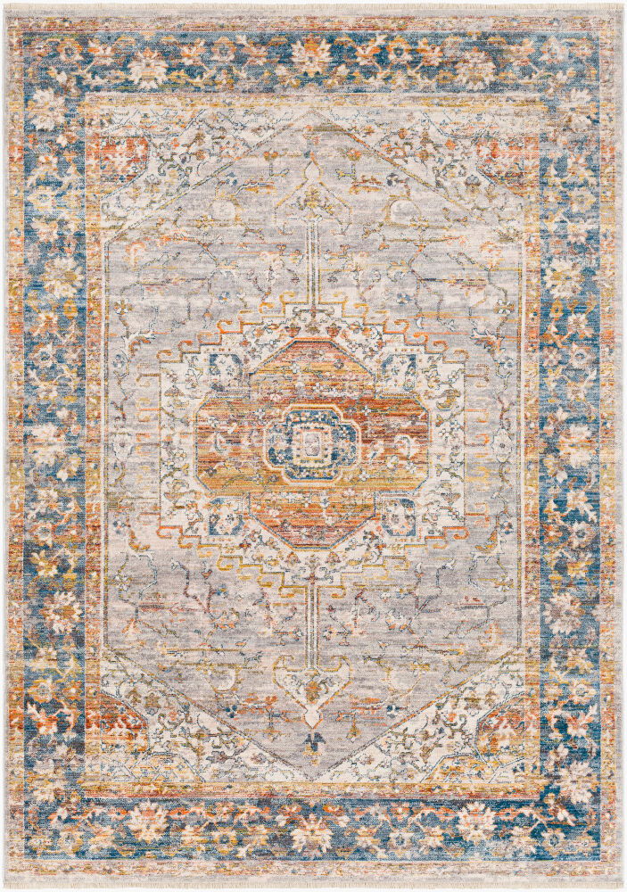 Ephesians Machine Woven Rug, by Surya, 10'2.05" length x 7'10.49" width