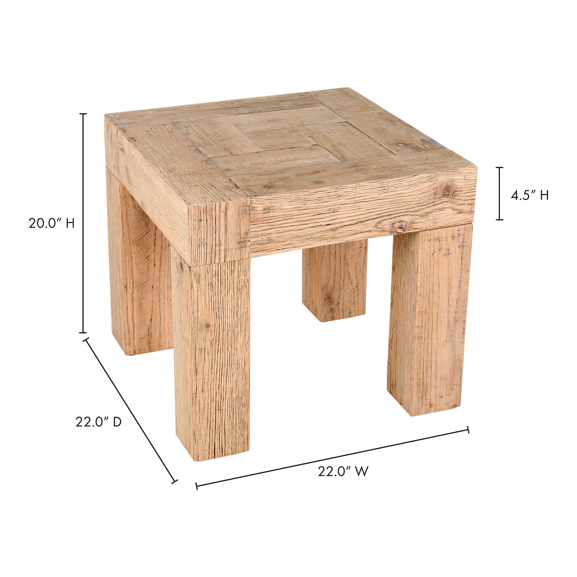 Evander Side Table Natural large image 