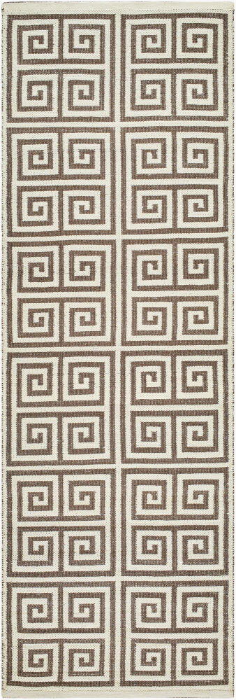 Picnic Handmade Rug, by Surya, 8' length x 2'6" width