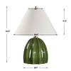 Renna Moss Green Table Lamp, by Uttermost, 20" width x 25.5" height x 20" depth thumbnail 3