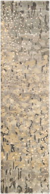 Watercolor Handmade Rug, by Surya, 8' length x 2' width thumbnail