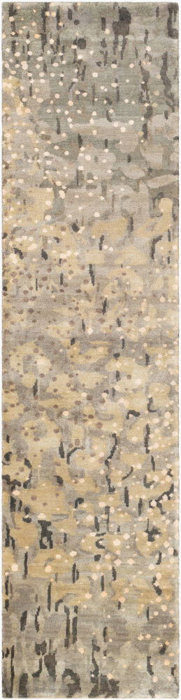 Watercolor Handmade Rug, by Surya, 8' length x 2' width