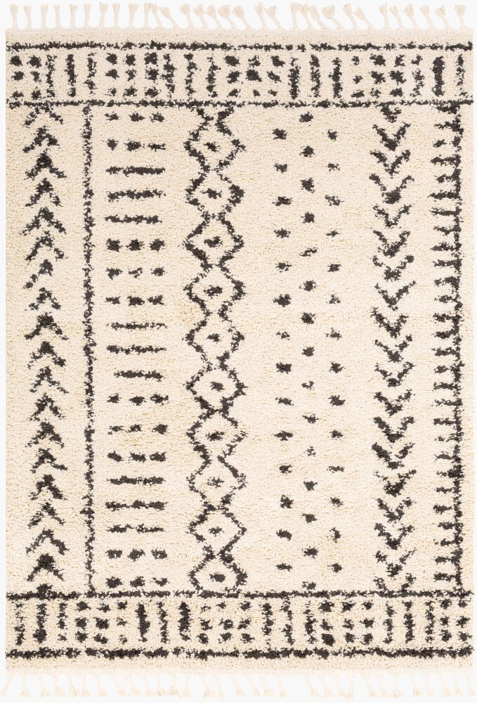 Berber Shag Machine Woven Rug large image 