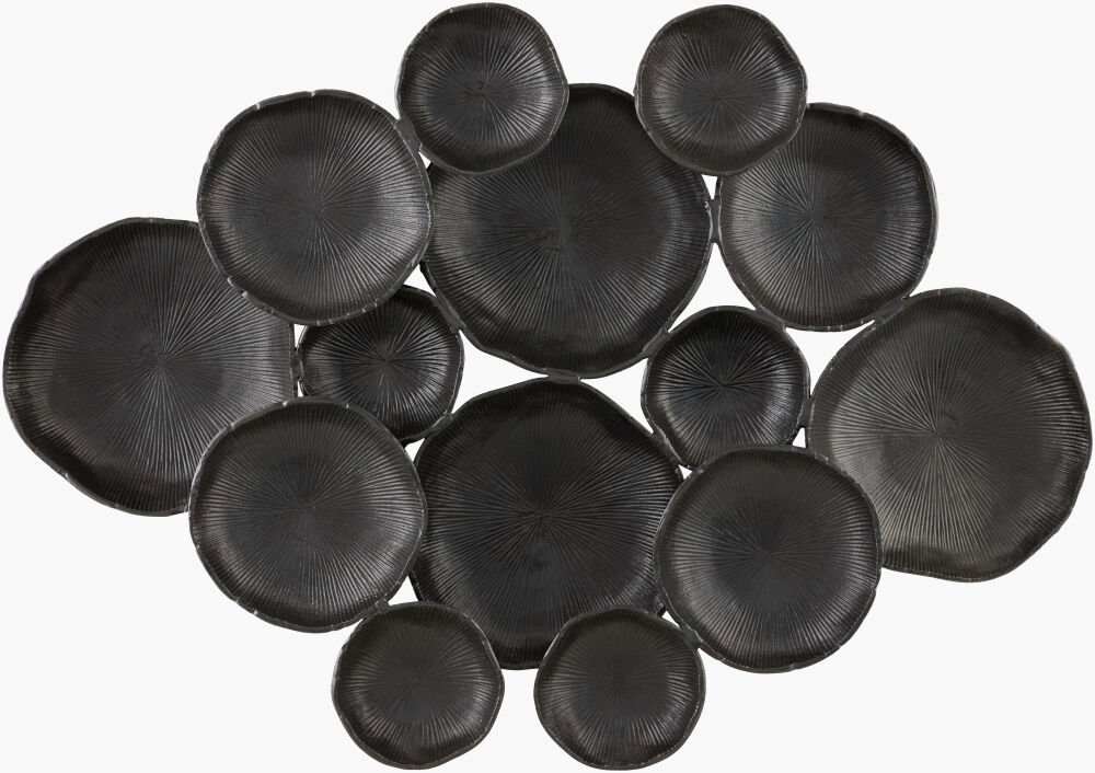 Aaina Wall Sculpture, Sculptural Wall Art by Surya, 34" width x 25" height