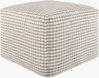 Island Vibe Pouf, Ottoman by Surya, 18" width x 14" height thumbnail