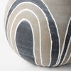 Cove Small Brown/White Ceramic Vase thumbnail 7