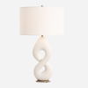 Meridian Ivory Stone Table Lamp thumbnail 0