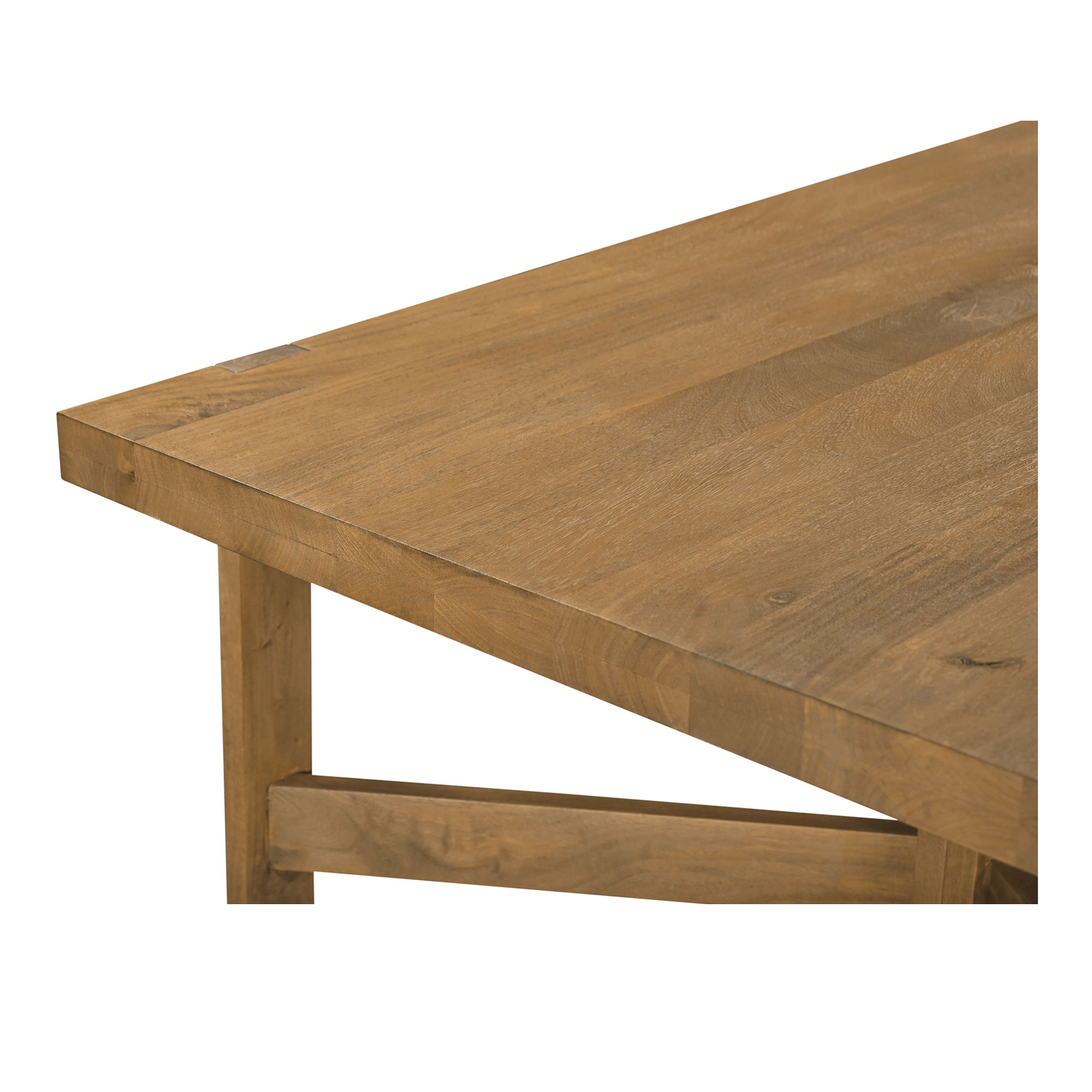 Workshop Dining Table Vintage Brown large image 