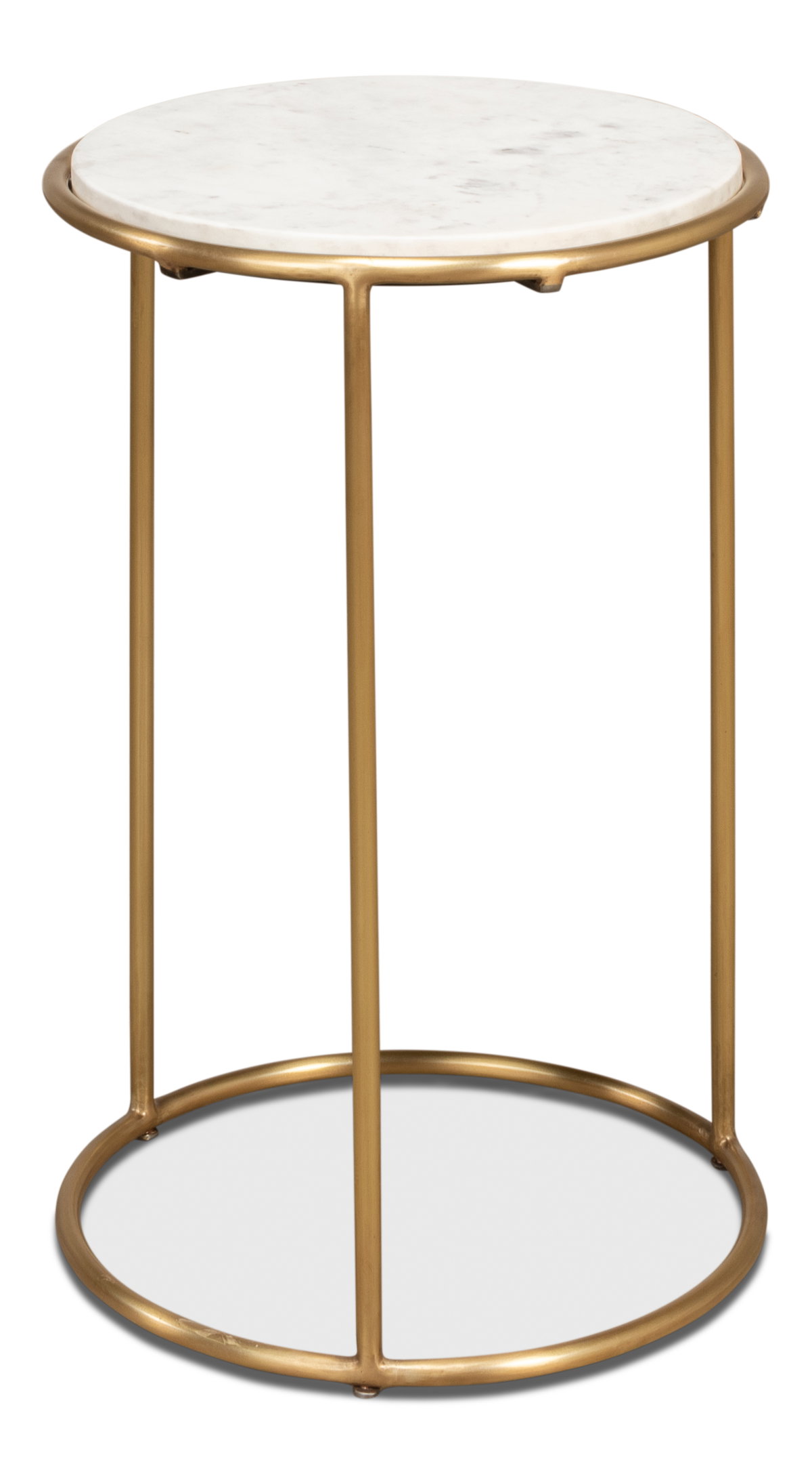 Side Table, by Sarreid, 1'2" length x 1'2" width x 1'10" height View 2