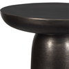 Joppa Dark Bronze Outdoor Accent Table, Outdoor Table by Uttermost, 1'3" width x 1'9" height x 1'3" depth thumbnail 6