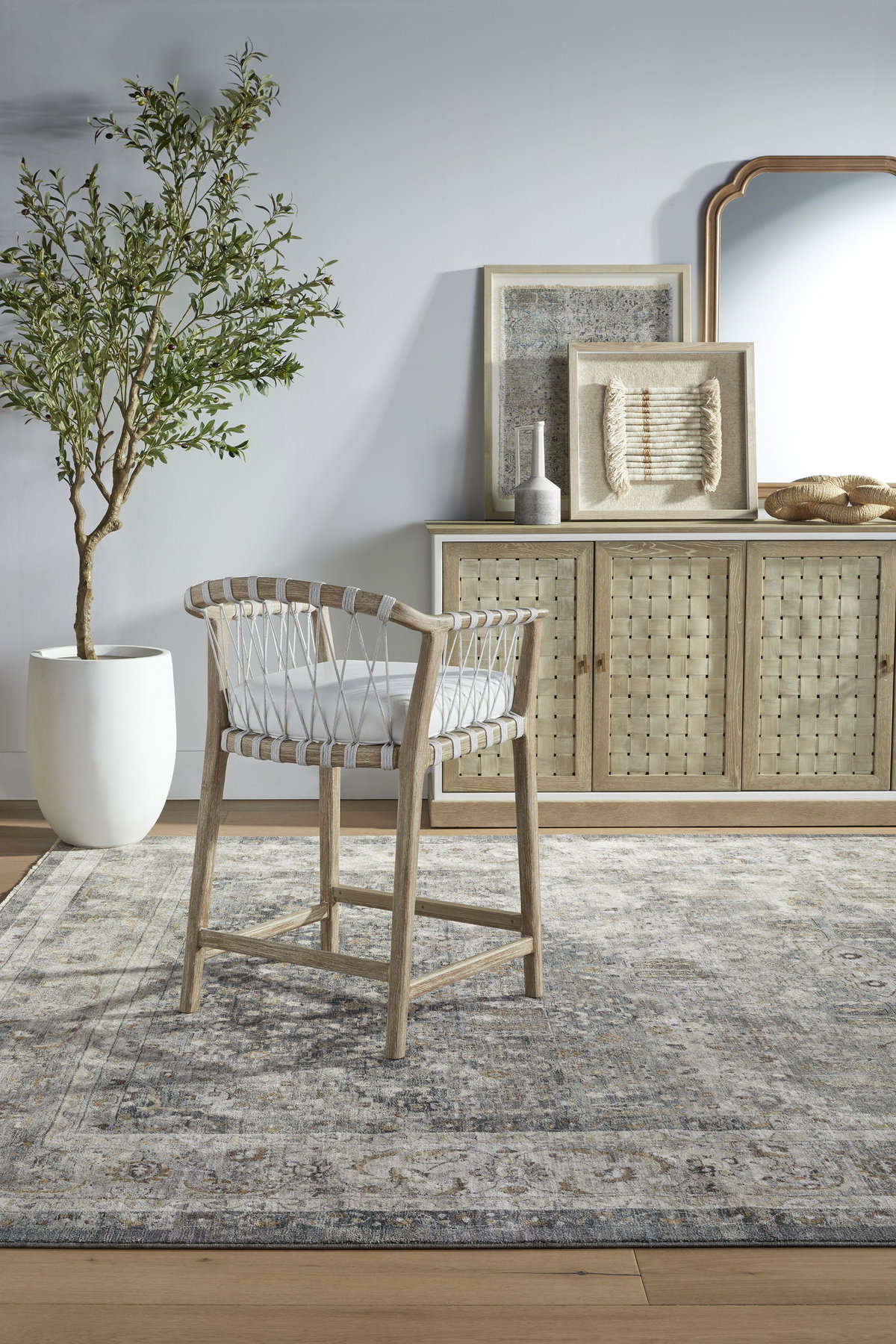 Pacific Counter Stool, Dining Chair by Essentials for Living, 24" width x 35" height x 22.5" depth View 10