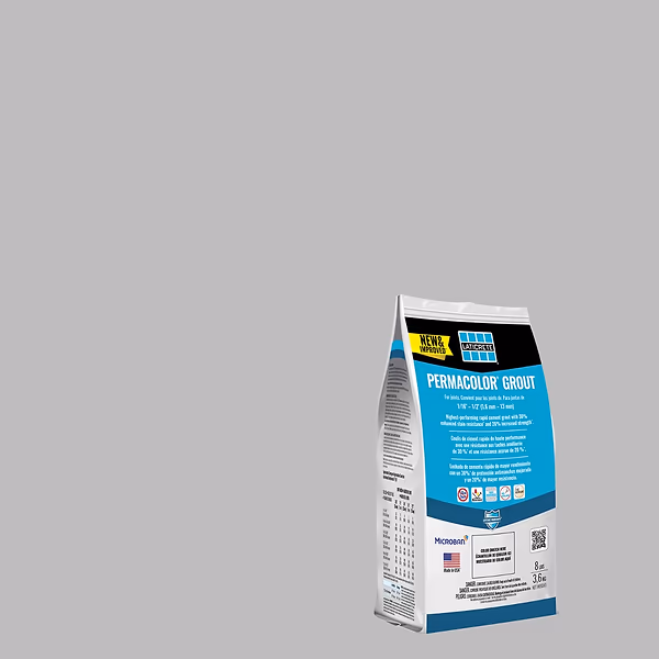 Online Designer Bathroom Laticrete Permacolor Mink Gray Grout- 8lb