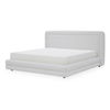 Tory Queen Bed Pebble, by Moe's Home, 76.75" width x 46.75" height x 95" depth thumbnail 2