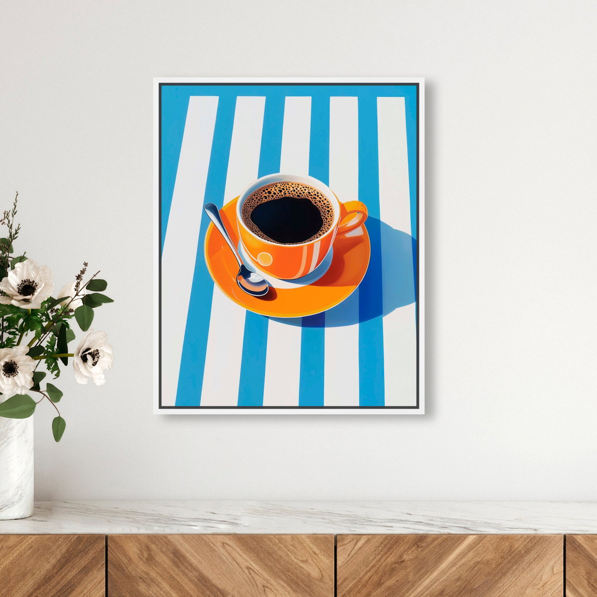 Depth in a Cup (No Embellishment), Art by Oliver Gal,  20x24 View 2