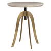 Alice Oak Adjustable Accent Table, Side & End Table by Uttermost, 20" width x 26" height x 20" depth thumbnail 5