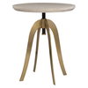 Alice Oak Adjustable Accent Table, Side & End Table by Uttermost, 20" width x 26" height x 20" depth thumbnail 5