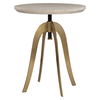 Alice Oak Adjustable Accent Table thumbnail 4