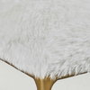 Charmed Sheepskin Small Bench, Benche by Uttermost, 24" width x 19" height x 16" depth thumbnail 5