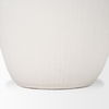 Karakum II Large White Textured Ceramic Vase thumbnail 7