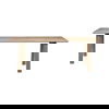 Malibu Dining Table Natural Oak thumbnail 1