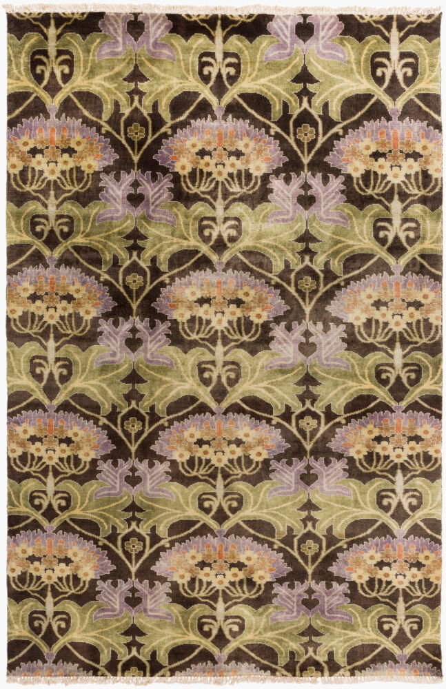 Uncharted Handmade Rug, by Surya, 8' length x 5' width
