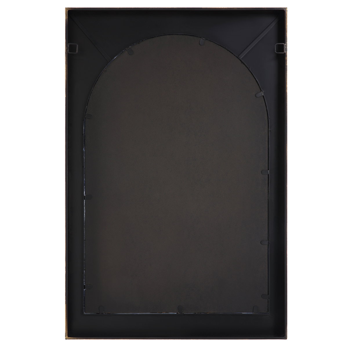 Crisanta Gloss White Arch Mirror, by Uttermost, 25" width x 37.5" height x 2" depth View 8