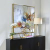 In The Beginning Framed Abstract Art, by Uttermost, 49.5" width x 49.5" height x 2" depth thumbnail 4