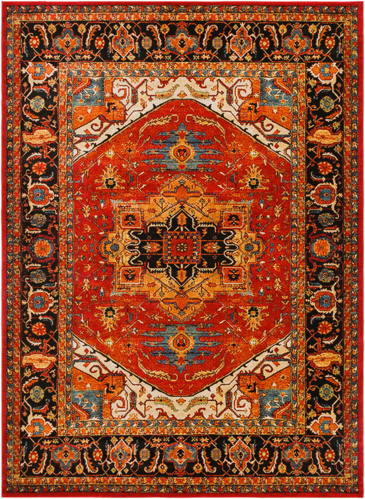 Serapi Machine Woven Rug large image 