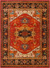 Serapi Machine Woven Rug thumbnail 0