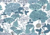 Niittypolku Blue Peel & Stick Wallpaper, by York Wall, 18'10.8" length x 1'6" width x 0.02" depth thumbnail