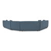 Fraser 4 Piece Modular Sectional Deep Blue thumbnail 2