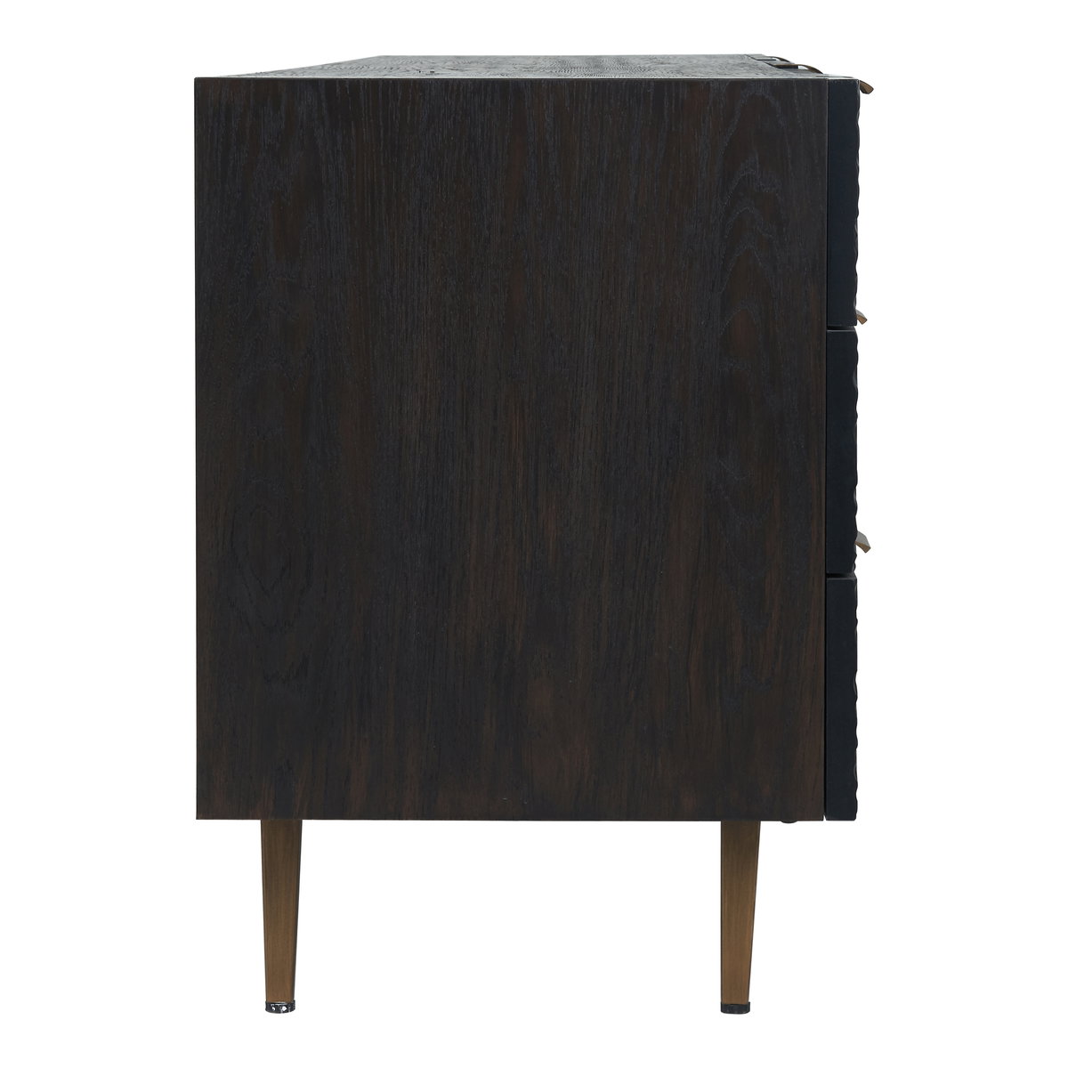 Breu Sideboard Black, Cabinets & Sideboard by Moe's Home, 79.5" width x 26.25" height x 18" depth View 4