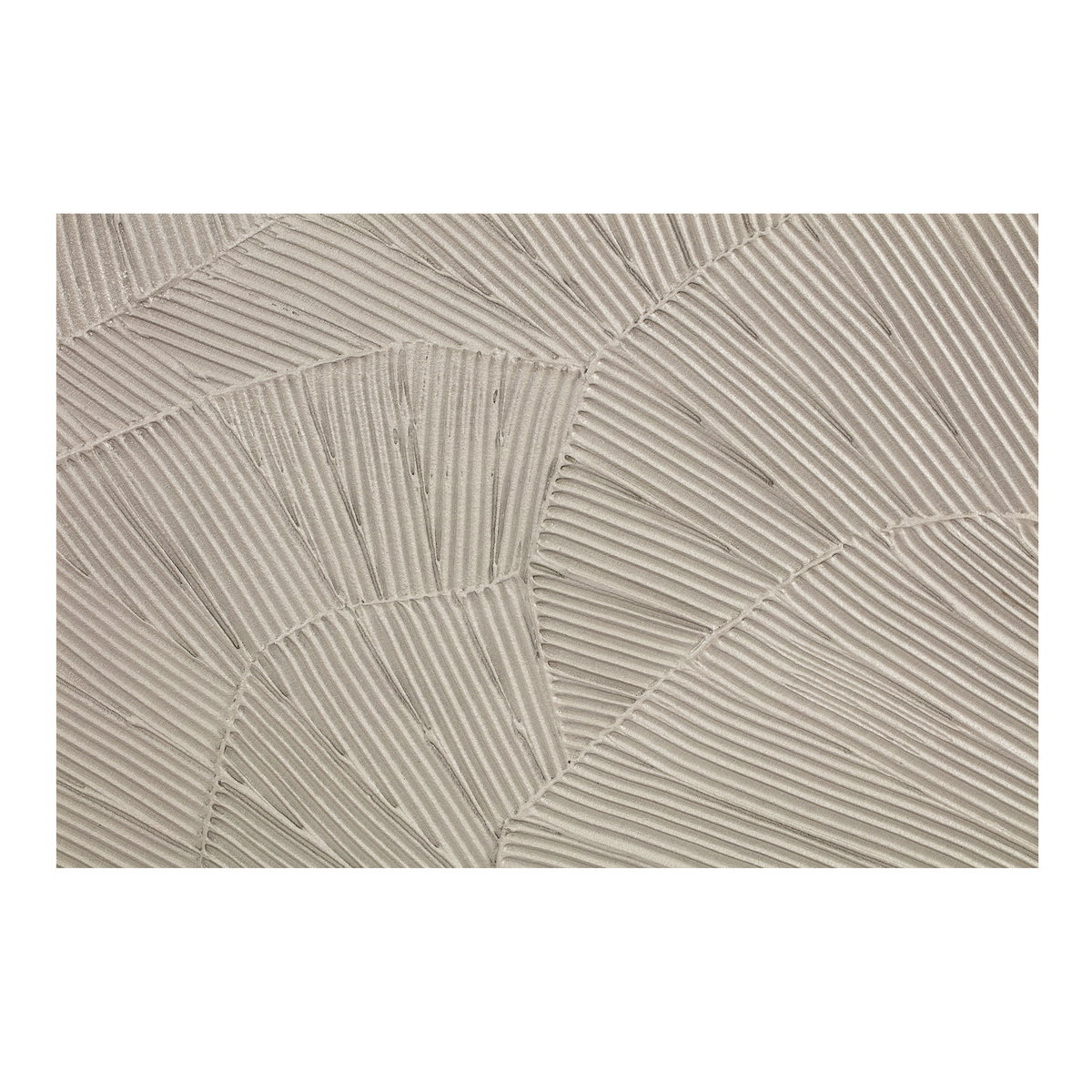 Flutter Framed Painting Cool Beige, by Moe's Home, 36" width x 36" height x 1.89" depth View 4