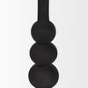 Haute Large Matte Black Blown Glass Candlestick thumbnail 4