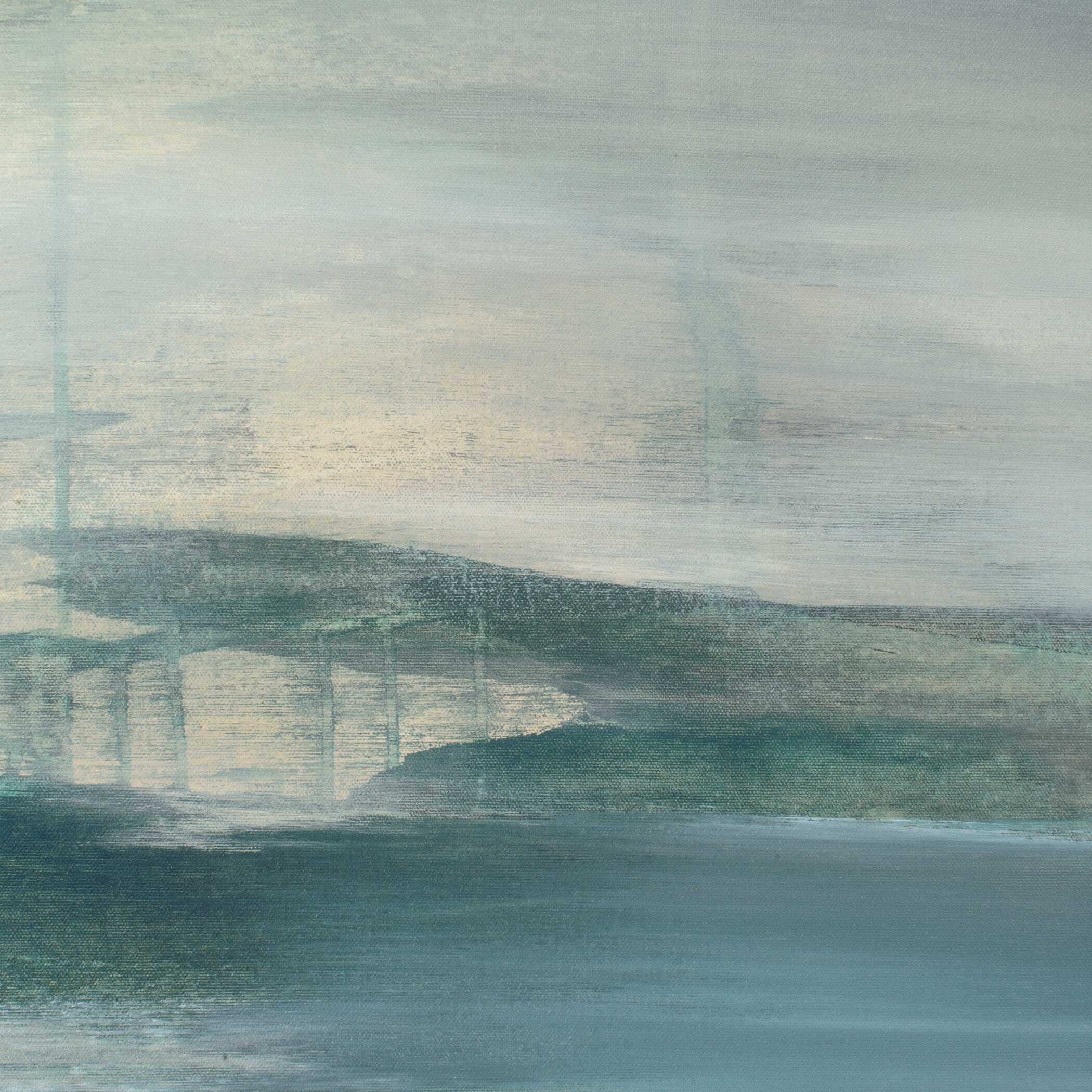 Tranquil State Of Mind Framed Canvases, S/2, Painting by Uttermost, 37.5" width x 37.5" height x 2" depth View 5