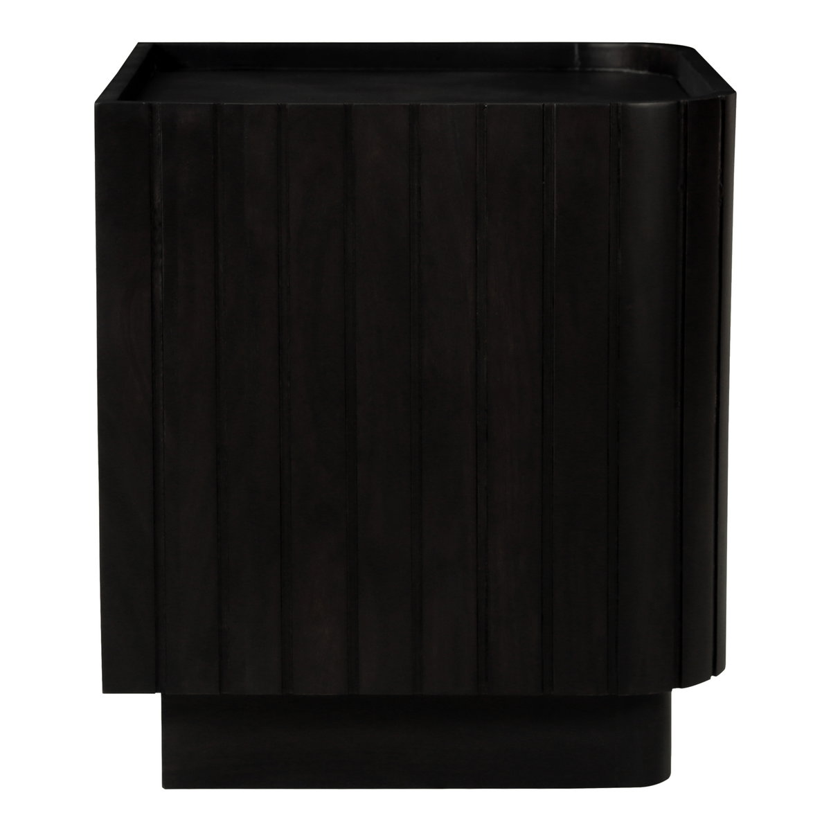 Povera Nightstand Black, by Moe's Home, 20" width x 20" height x 18" depth View 5