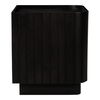 Povera Nightstand Black, by Moe's Home, 20" width x 20" height x 18" depth thumbnail 5