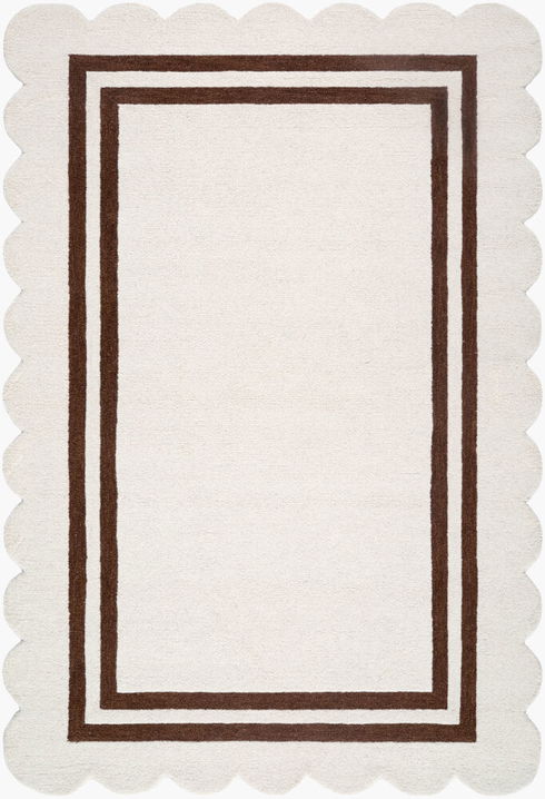 Scalloped Handmade Rug