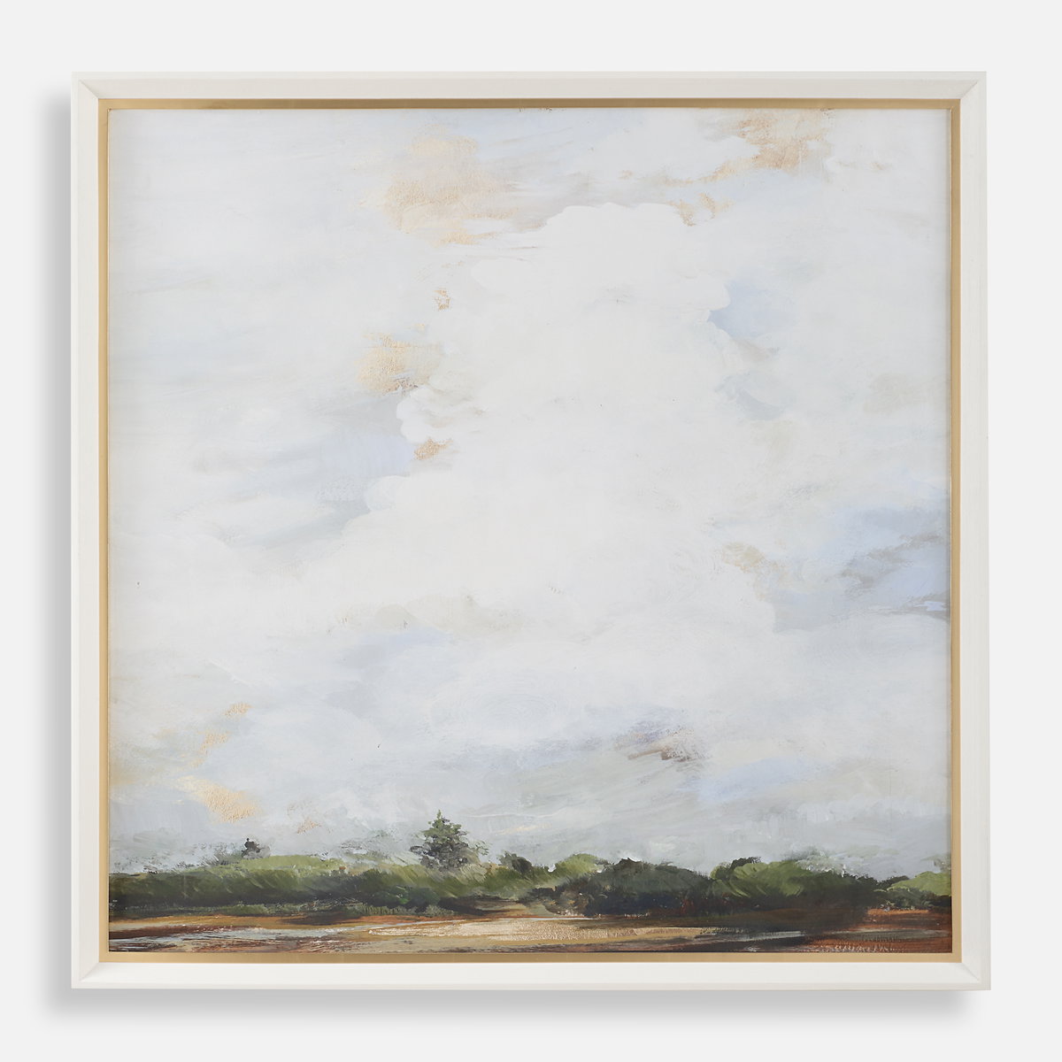 Whispering Cloudscapes Landscape Print, Painting by Uttermost, 46" width x 46" height x 2" depth View 1