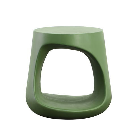 Owens Outdoor End Table Green