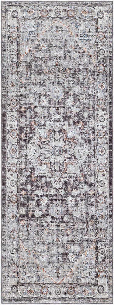 Daytona Beach Machine Woven Rug, by Surya, 7'2.61" length x 2'7.5" width