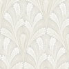 Shell Damask Grey Wallpaper, by York Wall, 33' length x 1'8.5" width x 0.02" depth thumbnail