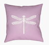 Dragonfly Accent Pillow, Decorative Pillow by Surya, 18" length x 18" width thumbnail