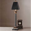 Bellcord Black Buffet Lamp, by Uttermost, 7.5" width x 31.25" height x 7.5" depth thumbnail 2